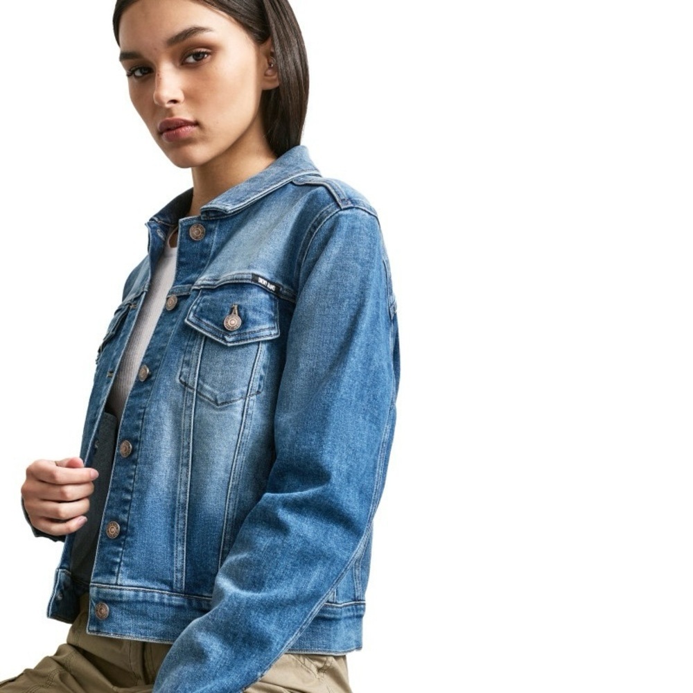 DKNY Women’s Denim Jacket Size M - Picture 2 of 11